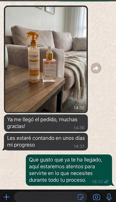 Testimonio real — Daniela L.
