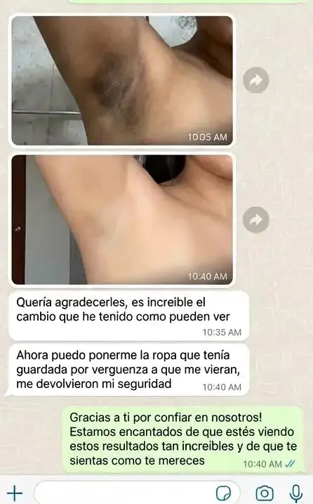 Testimonio real — Sofía R.